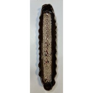 Vintage Handmade 12 Inch Ceramic Dish